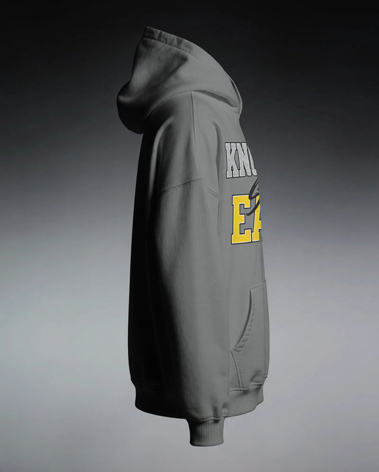 Knockout Sleep Early™ OG Hoodie — Graphite Heather